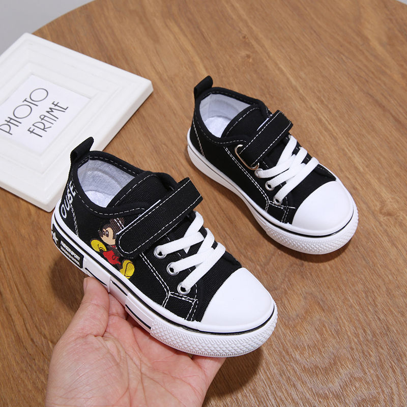Children's canvas shoes children's shoes boys' shoes board shoes girls' spring and autumn cloth shoes spring and spring
