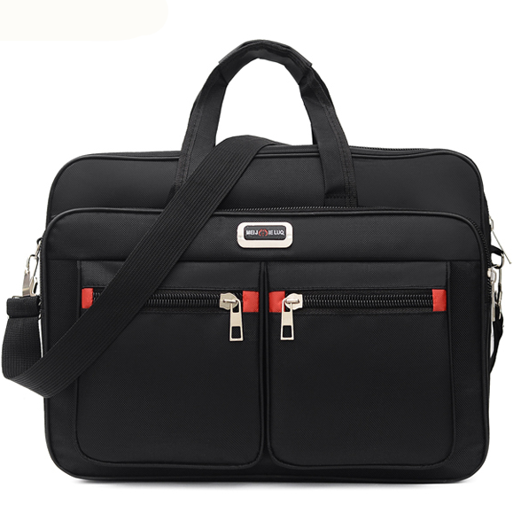 Korean leisure business men's briefcase multi-layer handbag Oxford cloth computer bag large capacity Messenger Bag Backpack