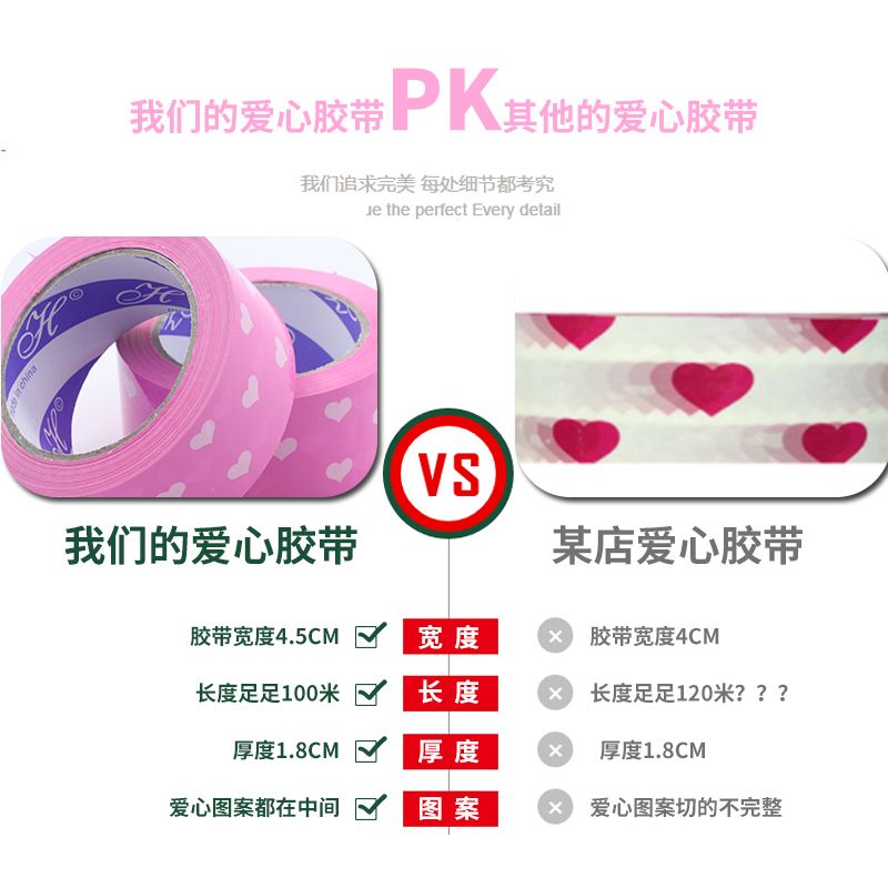 77311-韩版卡通胶带4.5cm款彩色DIY手工时尚ins风打包封箱印花单面胶带-详情图