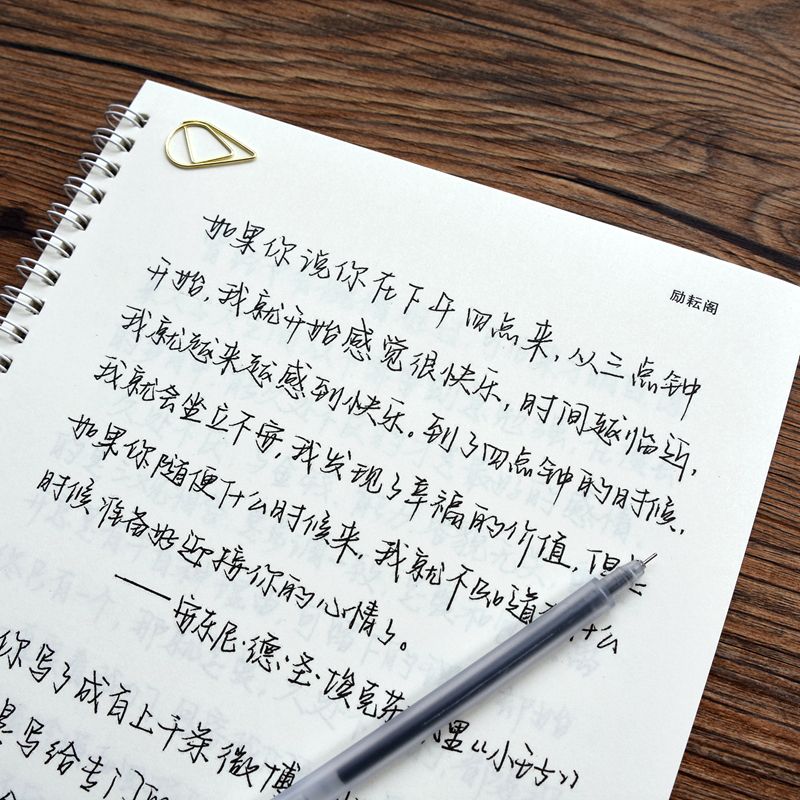 陈大可手写体字帖女生字体漂亮小清新文艺大学生成人行楷奶酪字帖