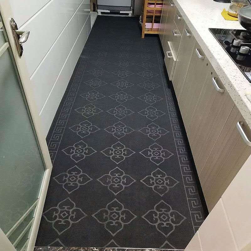 Entrance corridor floor mat kitchen bedroom carpet toilet foot mat porch aisle water absorbent mat thickened antiskid