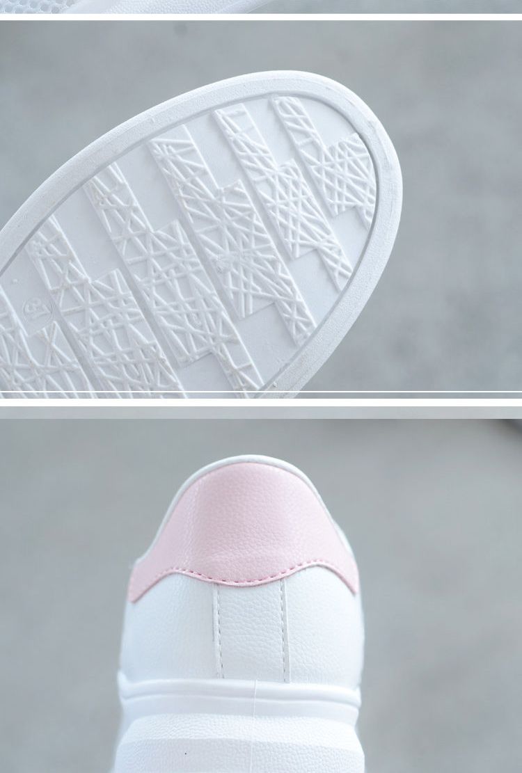 2020夏季新款鞋子女学生韩版百搭透气薄网运动鞋厚底原宿风小白鞋