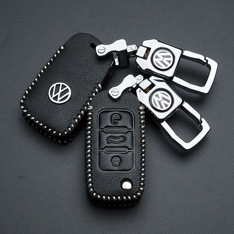 Volkswagen key pack Langyi speedometer Bora Jetta leather lingdu Passat Tiguan maiteng car key case