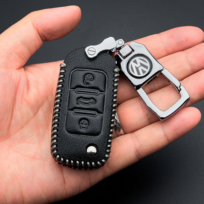 Volkswagen key pack Langyi speedometer Bora Jetta leather lingdu Passat Tiguan maiteng car key case