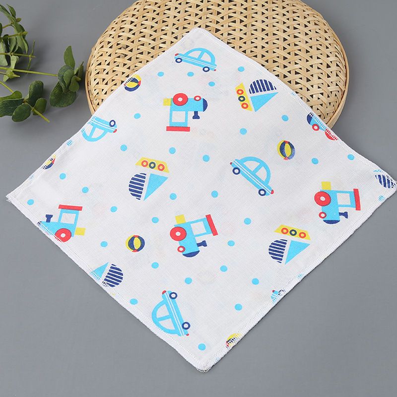 Pure cotton gauze small towel square towel baby saliva towel baby baby newborn face wash cotton handkerchief towel wholesale