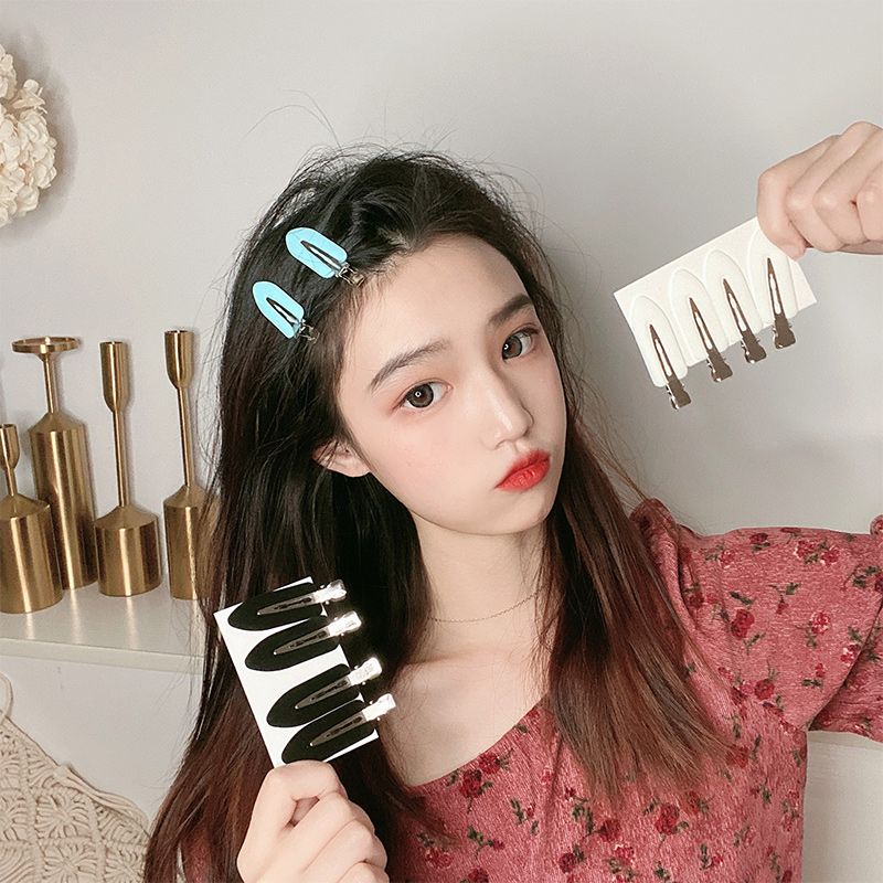 Ouyang Nana same hairpin small and exquisite make-up traceless clip headdress Student Korean duck bill clip hairpin female
