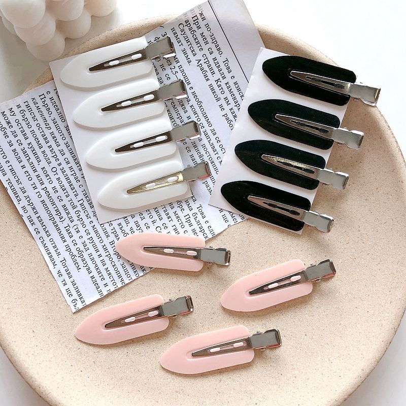 Ouyang Nana same hairpin small and exquisite make-up traceless clip headdress Student Korean duck bill clip hairpin female