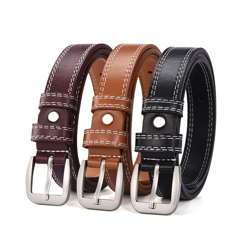 Belt ladies simple casual all-match Korean trend bf style fashion personality student Korean thin belt female decoration
