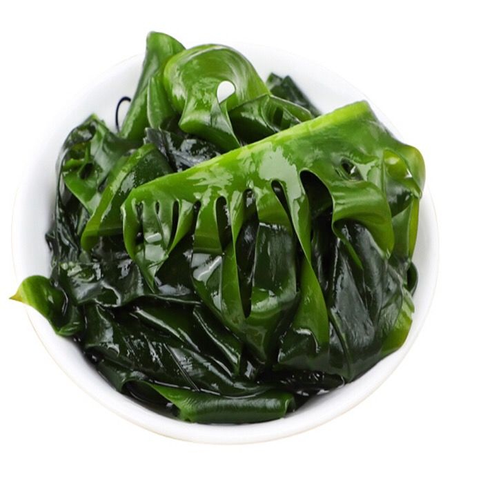 105972-新鲜野生海白菜整箱批发裙带菜梗梗海藻菜凉拌菜还带即食咸菜-详情图