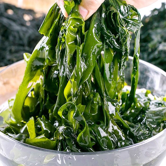 105972-新鲜野生海白菜整箱批发裙带菜梗梗海藻菜凉拌菜还带即食咸菜-详情图