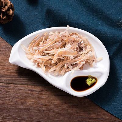 锦恒盛 手撕鱿鱼干 海鲜干货 烧烤鱿鱼干芥末淡晒北海尤鱼干零食
