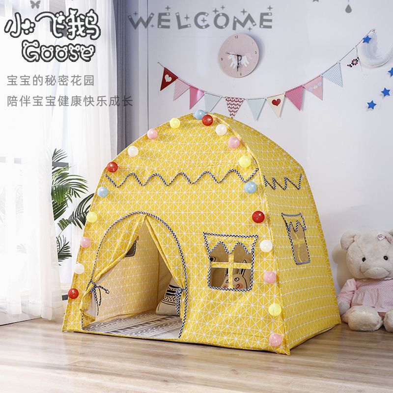 Children's tent indoor Princess Doll House super large castle family game house girl's bed sharing artifact