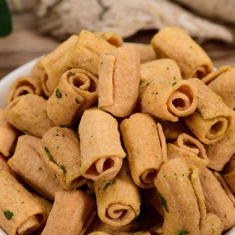 酥脆蔬菜卷零食锅巴袋装五谷杂粮网红休闲酥脆小零食