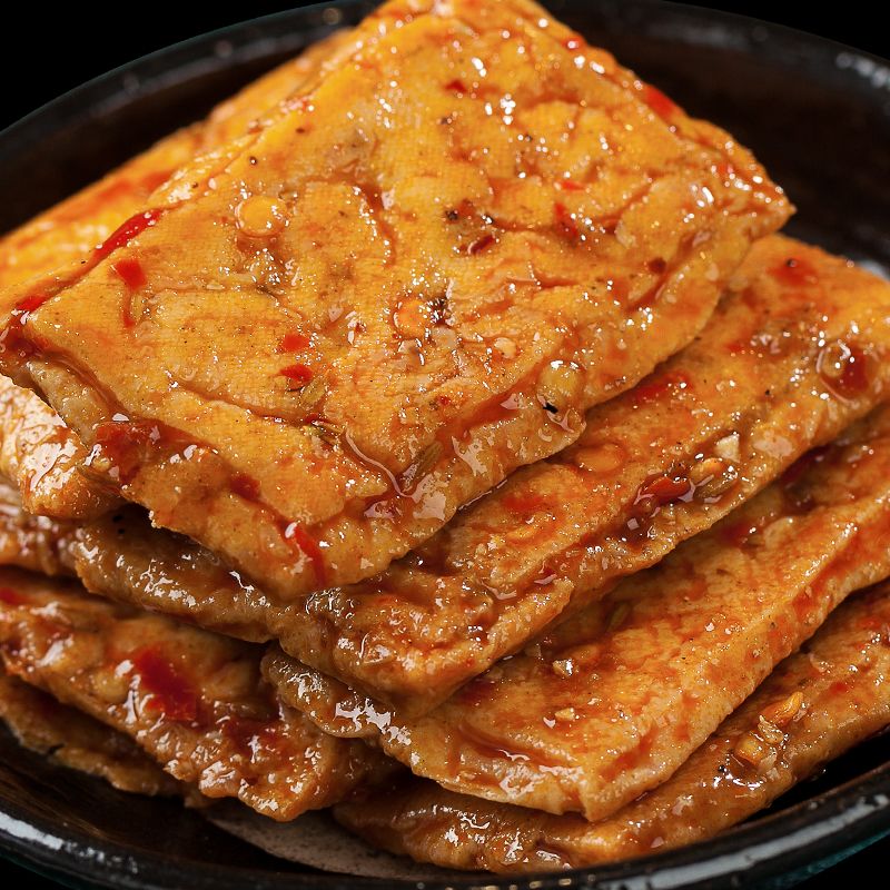 湖南特产网红食品脆皮豆腐豆腐干麻辣散装休闲儿时豆制品零食批发