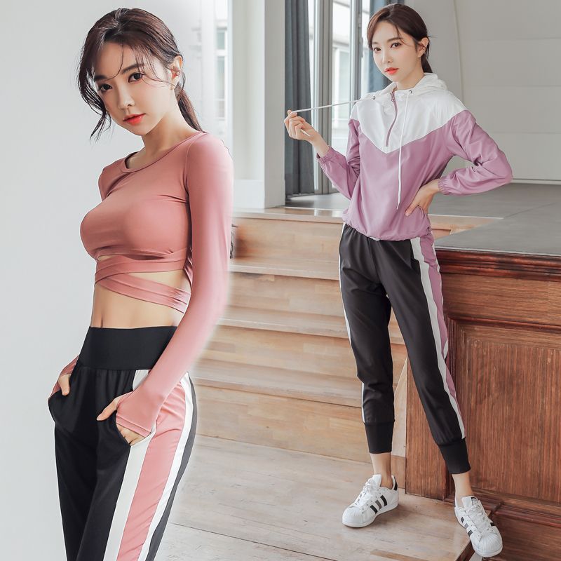 性感套装初学者跑步运动服健身房春夏瑜伽服