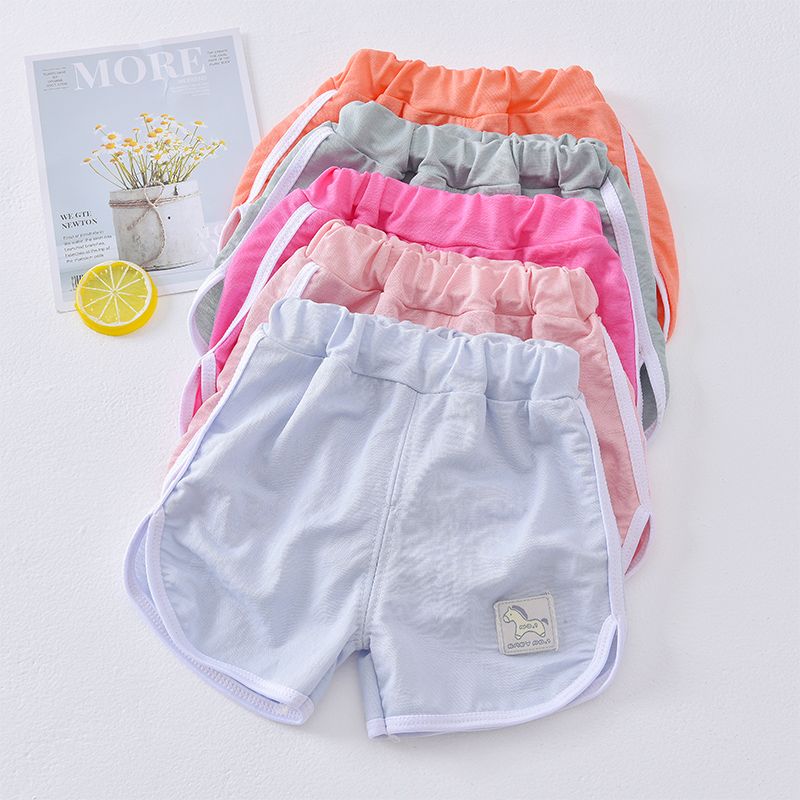 Children's Summer Shorts baby Capris boys and girls three pants thin sports pants casual beach pants children
