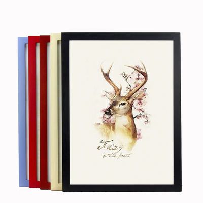 8ka3aa4素描实木相框16k水彩画框2剪纸2k装裱半开4k挂墙海报