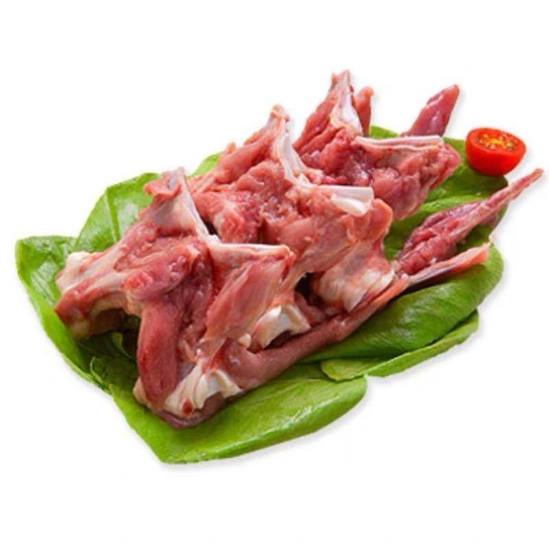 新鲜鸭锁骨 包邮 冷冻生鸭骨架 冰冻鸭叉骨鲜鸭架子鸭骨油炸煲汤【2月