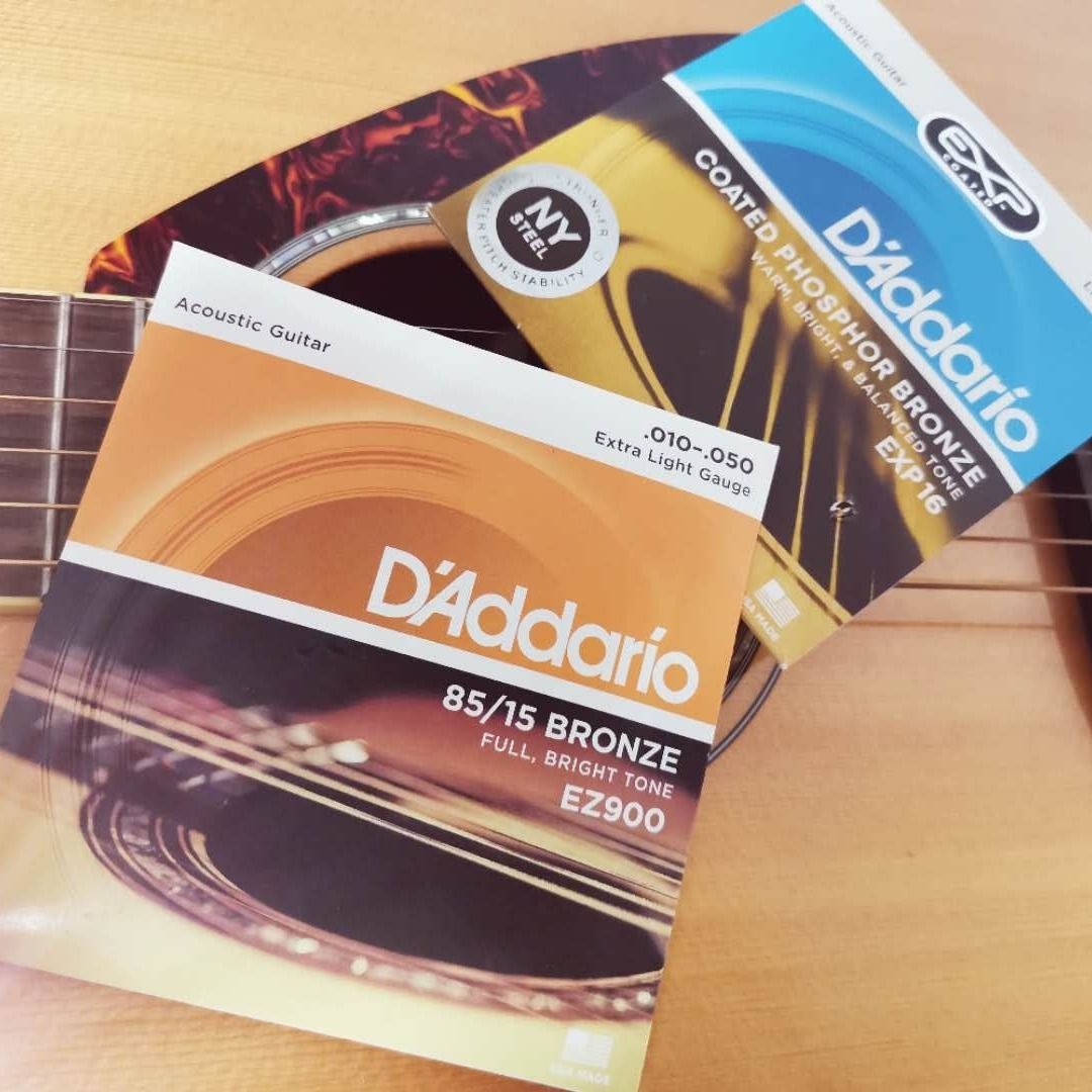 [琴弦吉他弦全套]达达里奥吉他弦民谣琴弦exp16原装品质镀膜琴弦