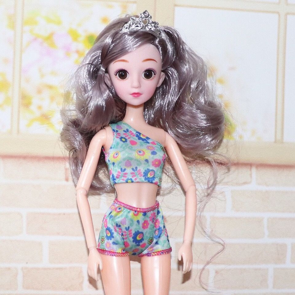 泳衣芭比娃娃衣服套装换装女孩玩具过家家生日礼物30CM公主洋娃娃