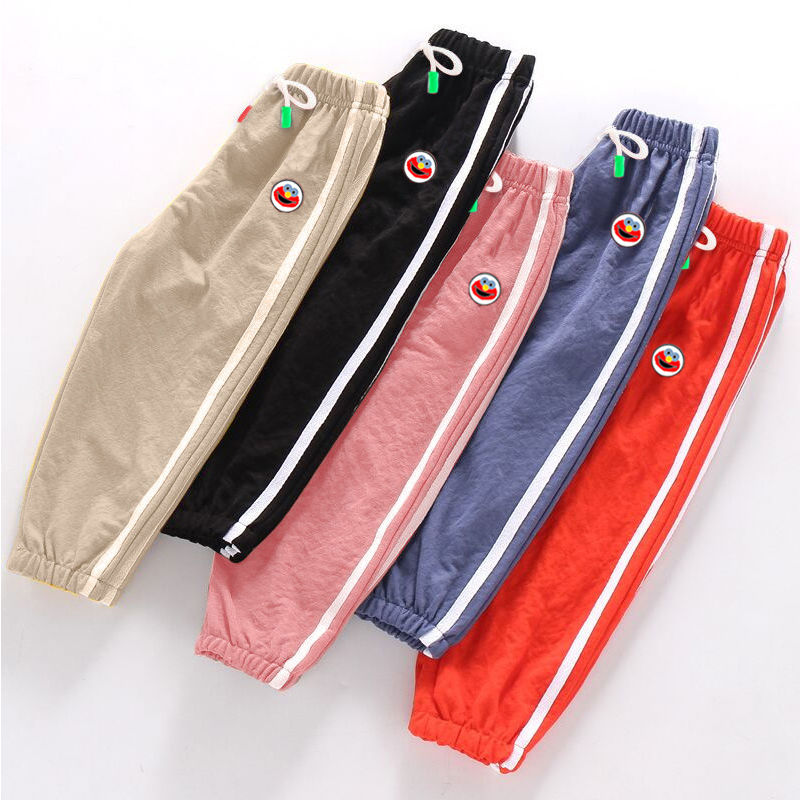 Summer and autumn children's mosquito proof pants sports casual spring clothes girls 2020 new baby boys' Lantern pants