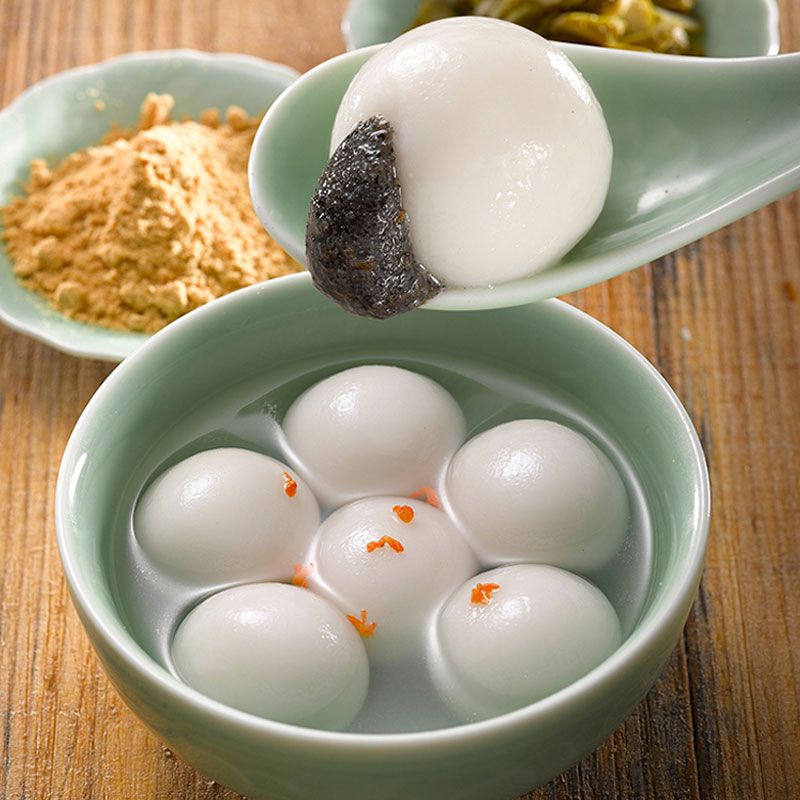 胖师傅黑芝麻汤圆速冻手工水煮芝麻圆子元宵常州3袋装1500克