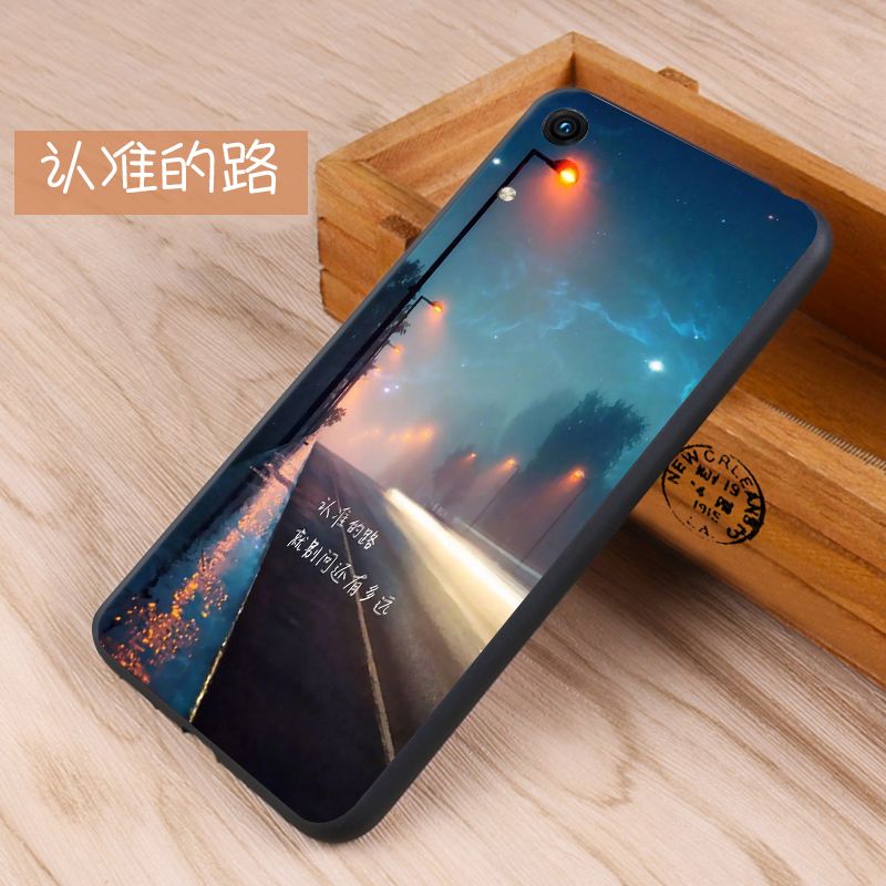 华为荣耀畅玩8a手机壳日韩手机套jat-al00硅胶个性创意全包防摔潮【2