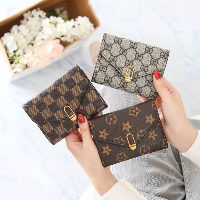 New short wallet Cute Mini Korean female student zero wallet 30% off small wallet multi function card bag