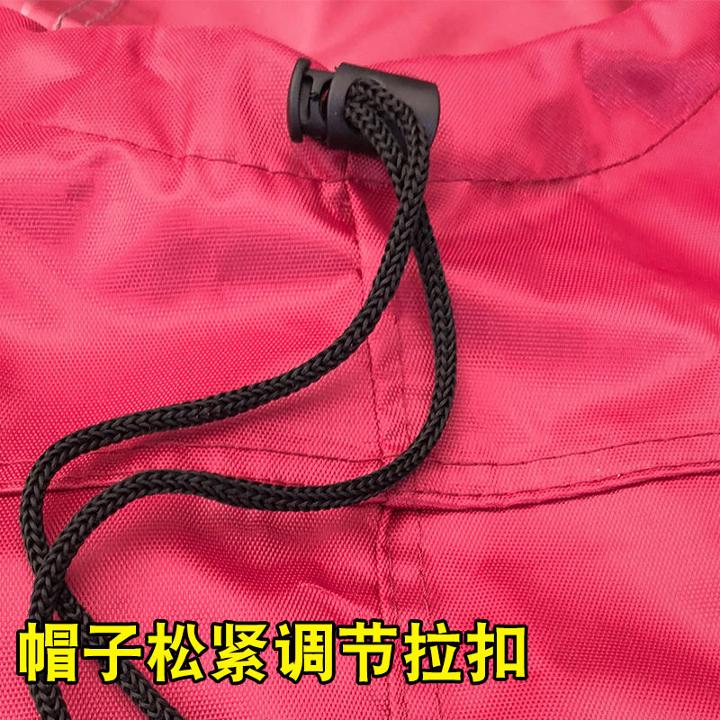 88611-加厚母子雨衣电动车摩托车雨披电瓶车双人加大加长三人骑行防暴雨-详情图