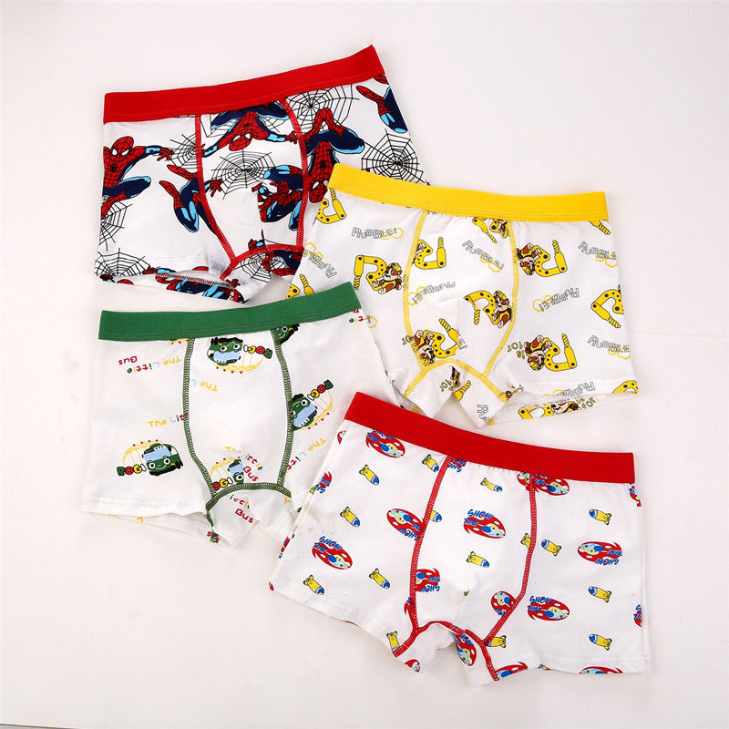 Pure cotton children's underwear boy's Boxer Shorts middle school students' little boys' pants 1-13 years old boy's boxer pants