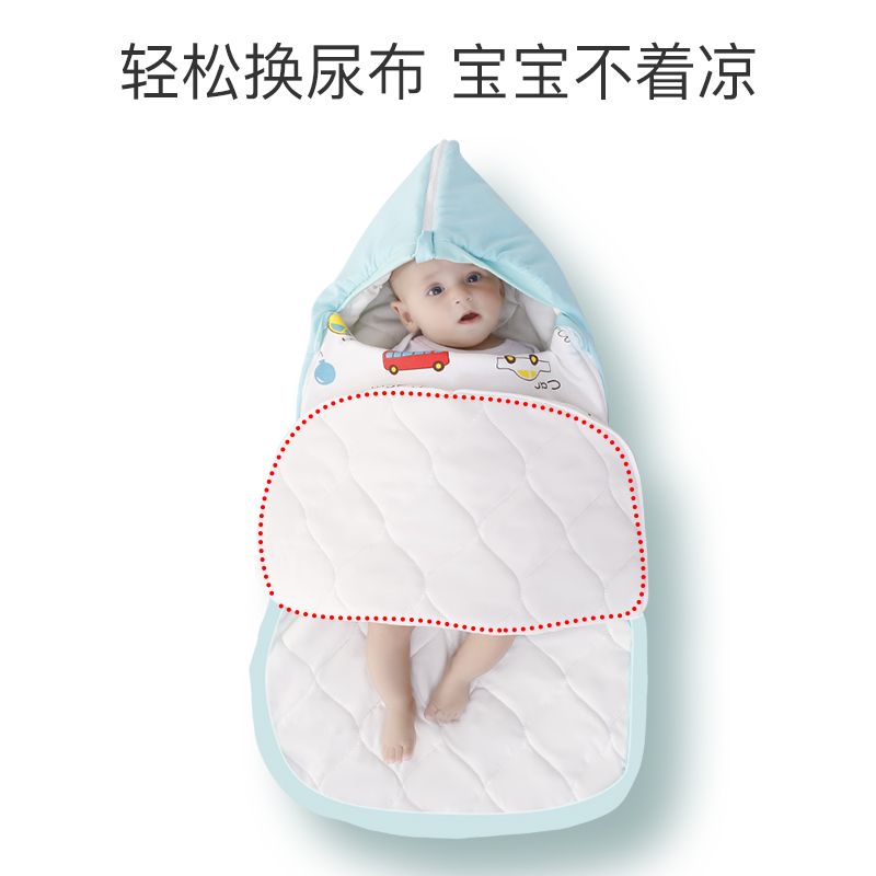 婴儿抱被春秋四季通用初生宝宝用品纯棉夏季薄款新生儿外出包被子