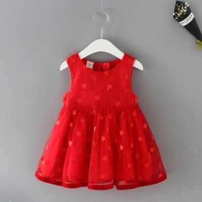 39930/女童连衣裙夏季新款超洋气女宝宝公主纱裙子周岁礼服生日网红童装