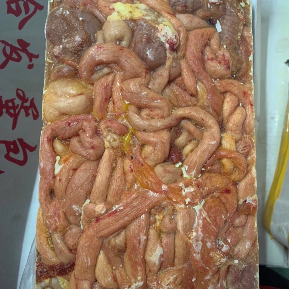 新鲜冷冻老母鸡蛋包肠蛋肠包鸡蛋包卤菜食材10斤2袋