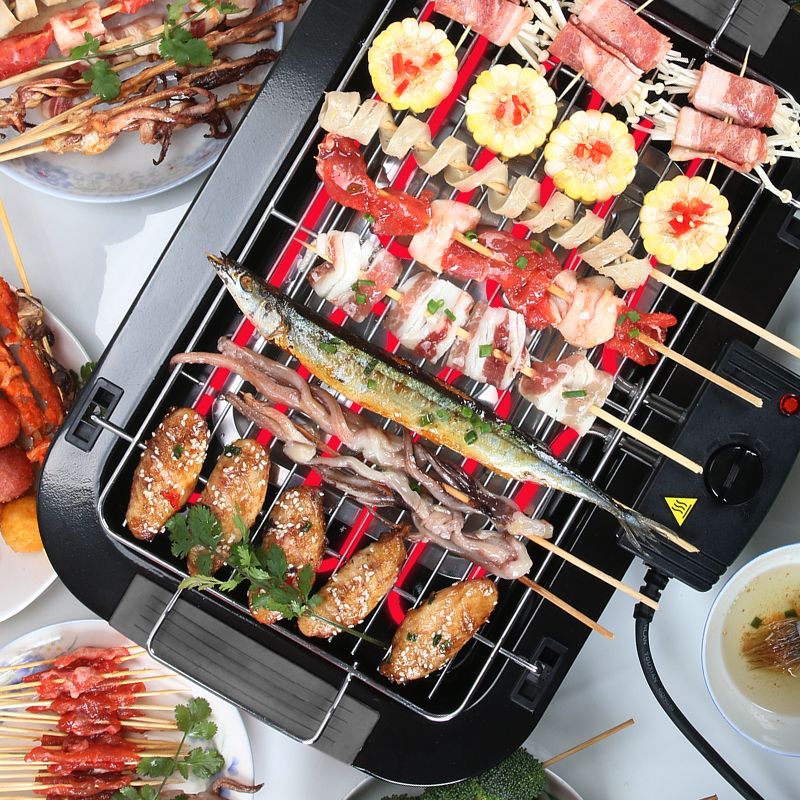 大号无烟烤炉烤盘烤架韩式烤电烧烤炉