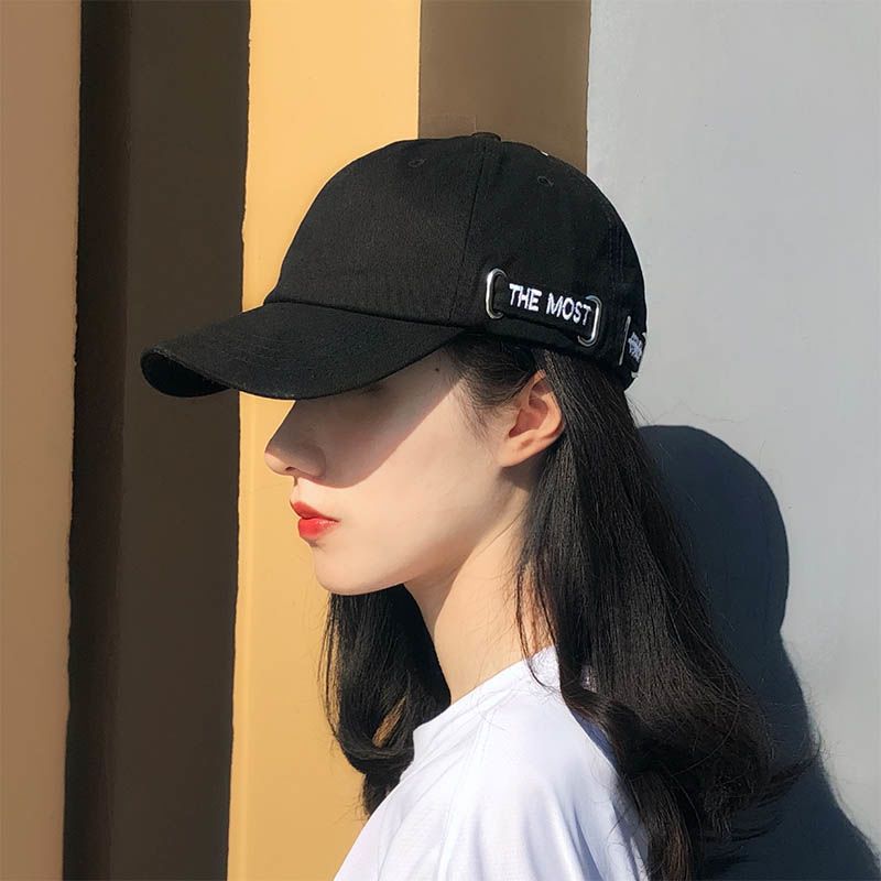 新款帽子女韩版网红潮流棒球帽夏季防晒遮阳太阳帽鸭舌帽女百搭