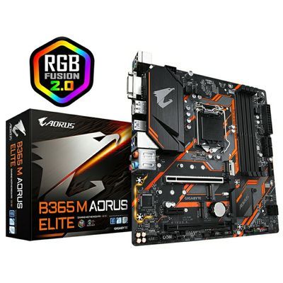 技嘉(gigabyte)b365m aorus elite 