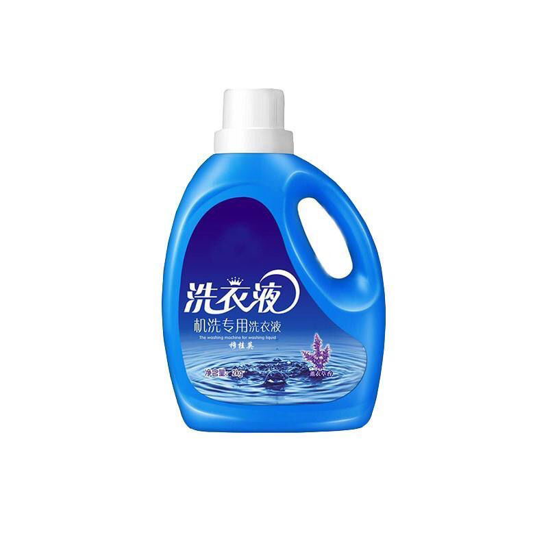 106123-大瓶洗衣液4斤装 低泡易漂 薰衣草香洗衣液 不含荧光剂 全国包邮-详情图