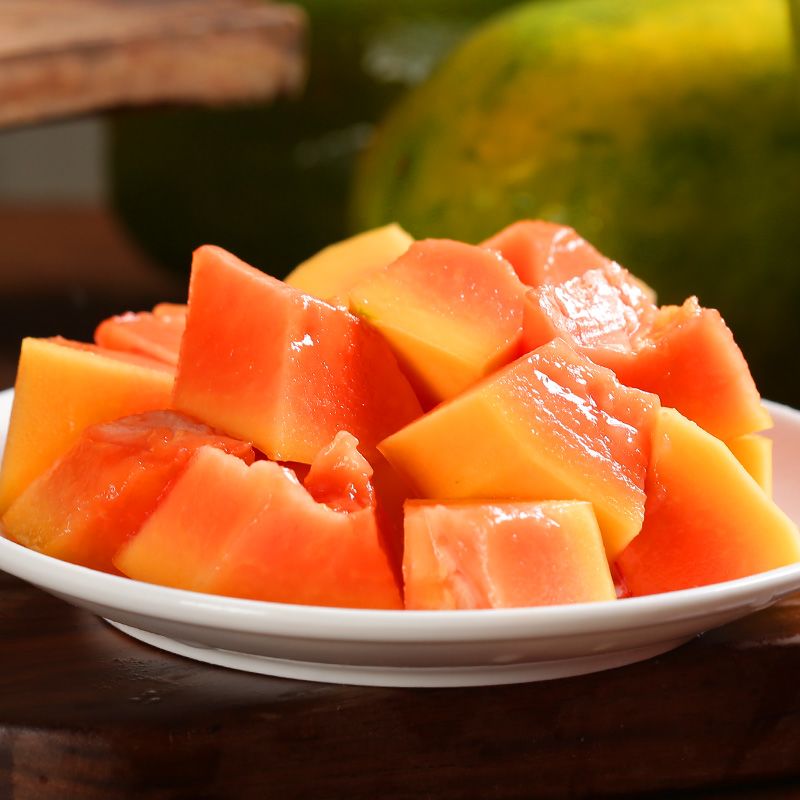 坏果包赔】云南红心牛奶木瓜10斤/5斤/3斤现摘现发新鲜水果甜木瓜