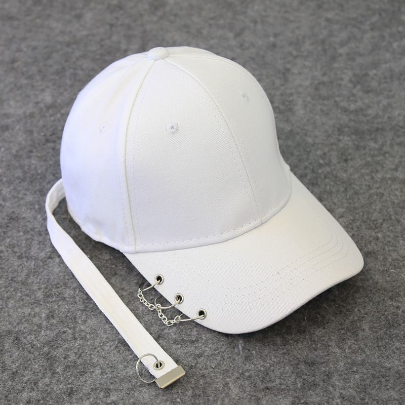 Korean version of Chaozhou hat male students versatile personality long belt cap female street hip hop hat summer baseball hat