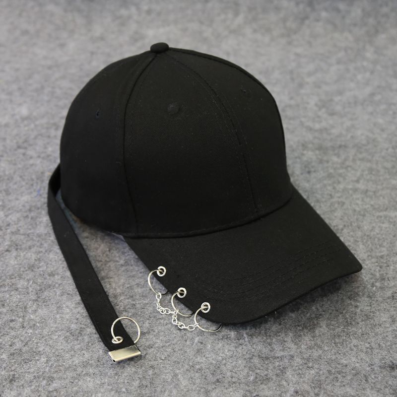 Korean version of Chaozhou hat male students versatile personality long belt cap female street hip hop hat summer baseball hat