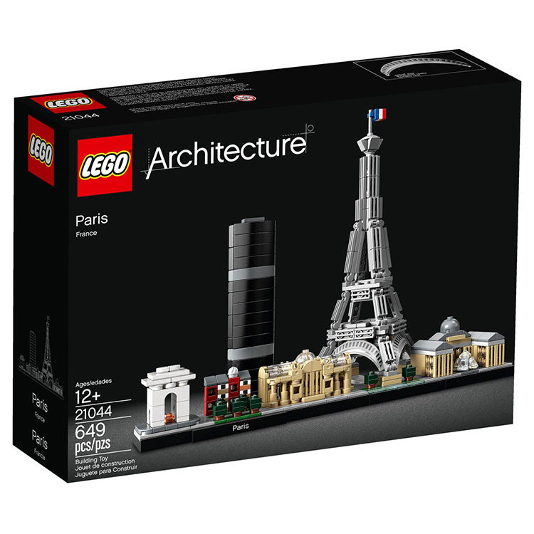 LEGO LEGO 21044 Architecture Series Paris assembled building block gift collection toys