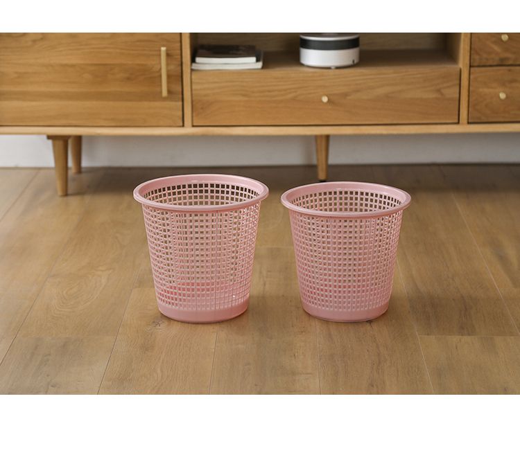 家用可爱垃圾桶简约大号塑料镂空垃圾桶宿舍厨房卫生间纸篓便宜