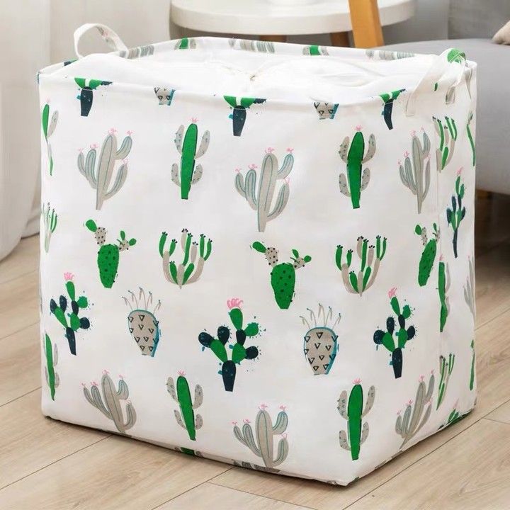 Thickened quilt storage bag packing box basket dirty clothes basket bag with quilt