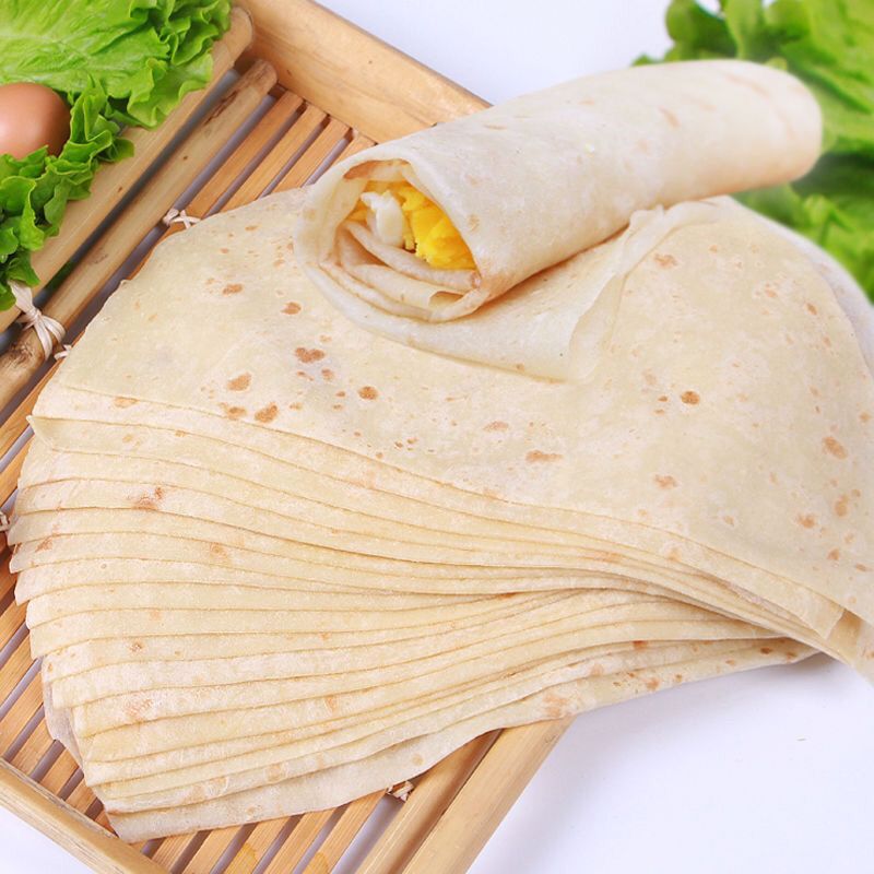 山东特产手工三页饼卷饼烙饼农家自制大饼薄饼手抓饼特产面食早餐
