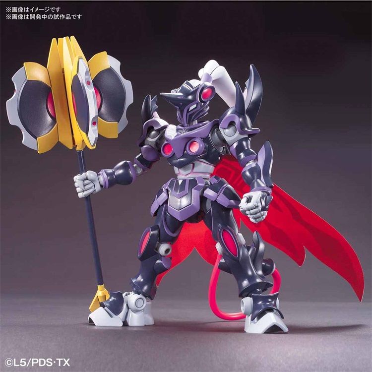 万代lbx 纸箱战机 xenon 芝诺 蓝标包装版 拼装模型