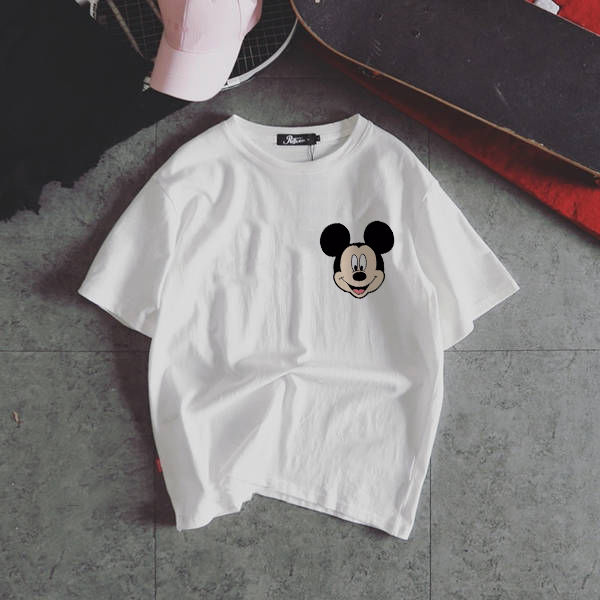 2020 parent-child T-shirt summer new fashion Mickey Mickey Mouse children's wear children's top medium and large children's round neck short sleeve