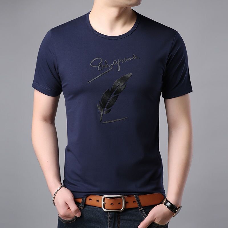 Men's short sleeve T-shirt summer new Korean loose tide brand half sleeve T-shirt fashion men's clothes T-shirt