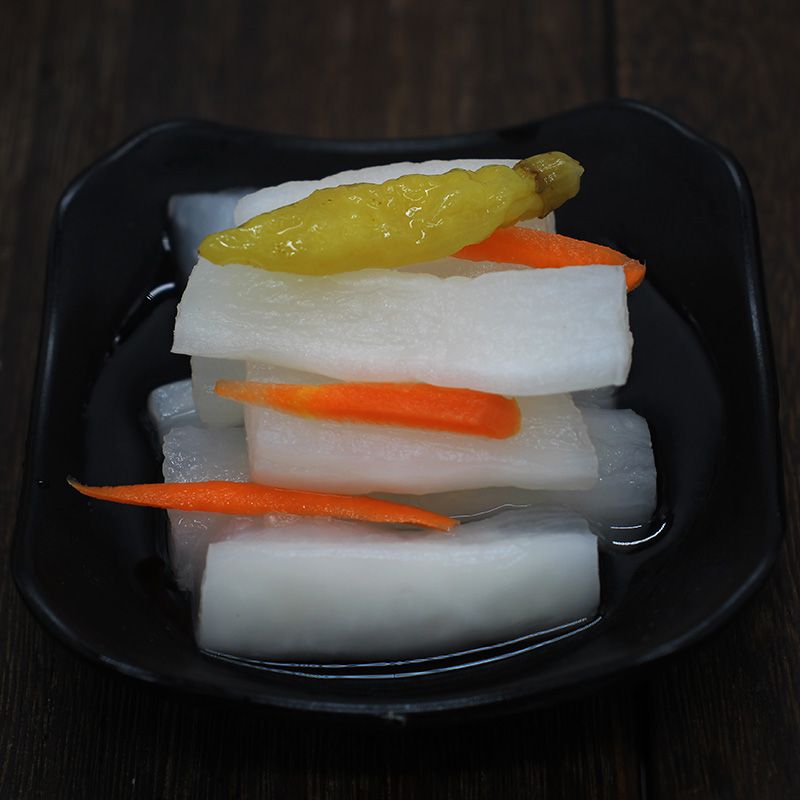 糖醋酸辣萝卜泡椒萝卜条农家自制腌萝卜条开胃下饭菜即食泡菜罐装