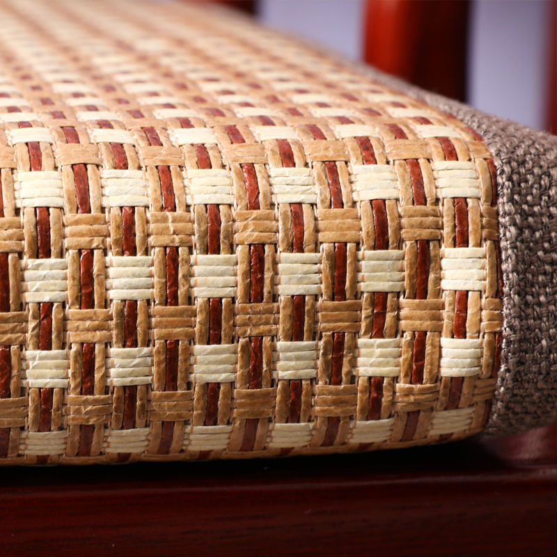 Summer cushion cushion office double-sided solid wood armchair sponge sofa cushion breathable summer mat