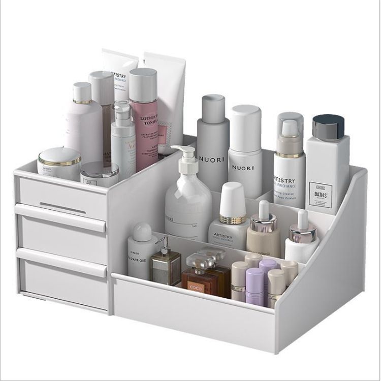 Cosmetics storage box, desktop storage, lipstick, skin care mask, dressing table, sundry Hostel, storage rack.